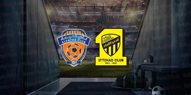 Al Fayha – Al Ittihad maçı ne zaman? Saat kaçta? Hangi kanalda canlı yayınlanacak? | Suudi Arabistan Pro Lig