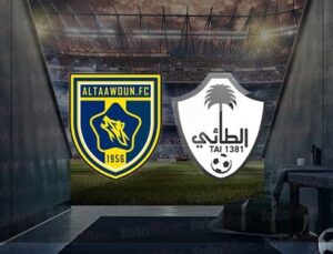 Al Taawon – Al Tai maçı ne zaman? Saat kaçta? Hangi kanalda canlı yayınlanacak? | Suudi Arabistan Pro Lig