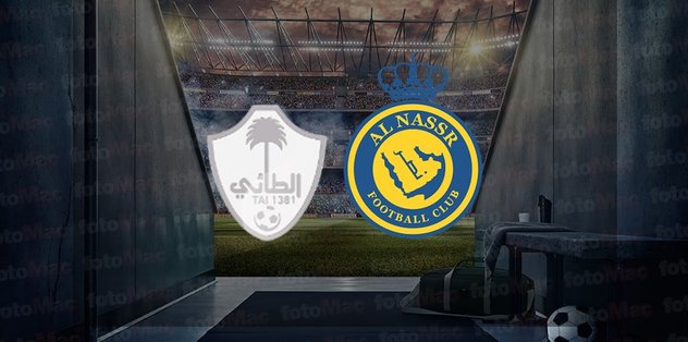 Al Tai – Al Nassr maçı ne zaman? Saat kaçta? Hangi kanalda canlı yayınlanacak? | Suudi Arabistan Pro Lig