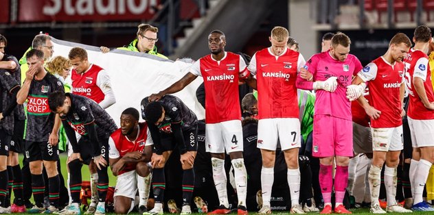 AZ Alkmaar – NEC Nijmegen maçında yıldız isim kalp krizi geçirdi!