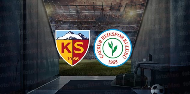 Kayserispor – Rizespor maçı ne zaman? Saat kaçta ve hangi kanalda canlı yayınlanacak? | Trendyol Süper Lig