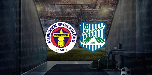 Menemenspor – Bursa Yıldırımspor maçı ne zaman, saat kaçta ve hangi kanalda canlı yayınlanacak? | Ziraat Türkiye Kupası