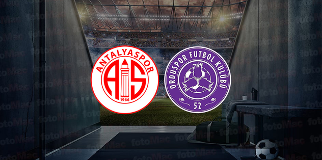 ANTALYASPOR – 52 ORDUSPOR FK MAÇI CANLI İZLE 🏆 | Antalyaspor – 52 Orduspor FK maçı ne zaman? Hangi kanalda?