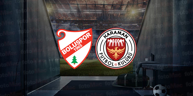 BOLUSPOR – KARAMAN FK MAÇI CANLI İZLE 🏆 | Boluspor – Karaman FK maçı ne zaman? Hangi kanalda?