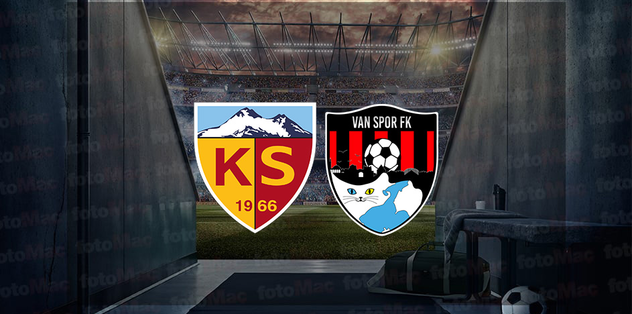 Kayserispor – Vanspor FK maçı CANLI İZLE | Kayserispor – Vanspor FK maçı hangi kanalda?