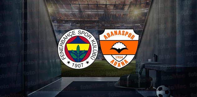 Fenerbahçe – Adanaspor maçı A SPOR CANLI ŞİFRESİZ İZLE 🏆 | Fenerbahçe – Adanaspor maçı hangi kanalda? Saat kaçta?